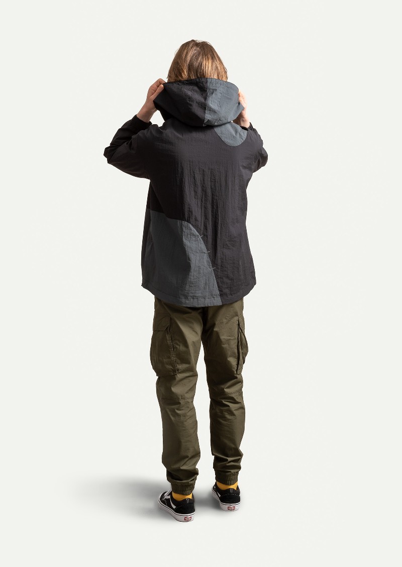 KAFT Tar Unisex Windbreaker Jacket Pakaru - Tar - 4